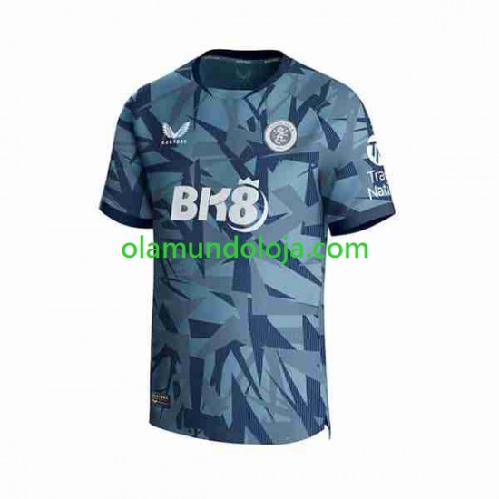 Camisola Aston Villa Homem Equipamento Terceiro 2023-2024 Manga Curta